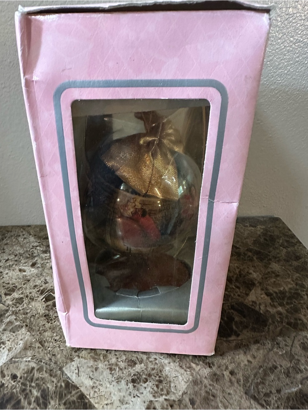 Vintage Barbie 1997 Holiday Barbie 4” Decoupage Ornament With Wood Stand NEW - Picture 8 of 11